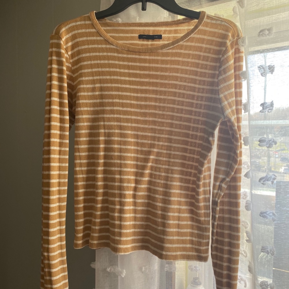 striped shirt; american eagle